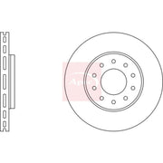 Apec 2 x Vented Front Brake Discs DSK2804