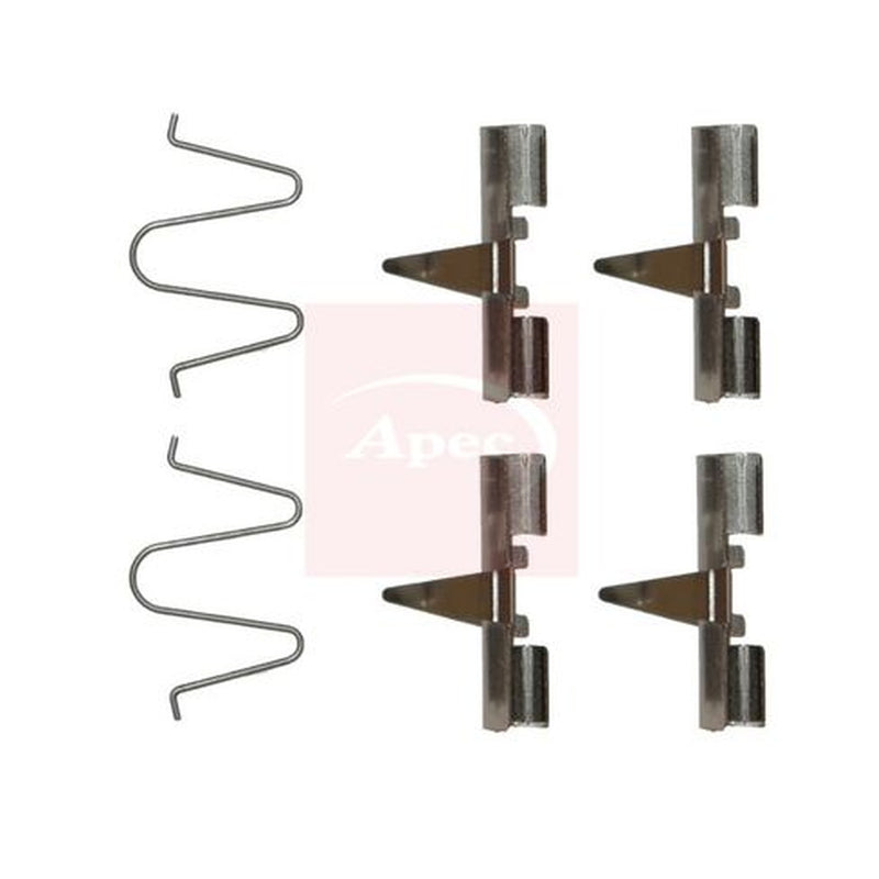Apec Brake Pad Accessory Fitting Kit Rear KIT303