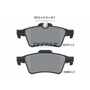 Textar Rear Brake Pad Set 2413701