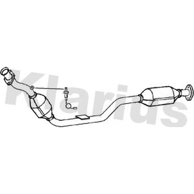 Klarius Catalyst Type Approved With Pipe 323015
