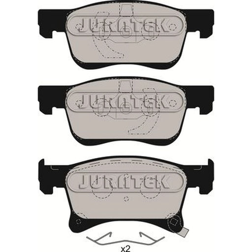 Juratek Front Brake Pad Set JCP8060