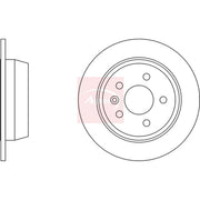 Apec Rear Brake Discs DSK721