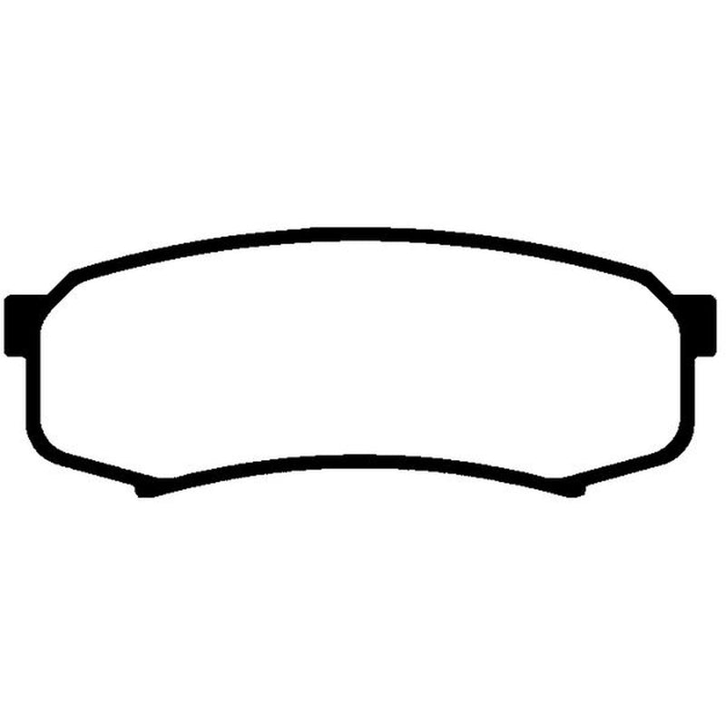 Abtex Rear Brake Pad Set PLU3526