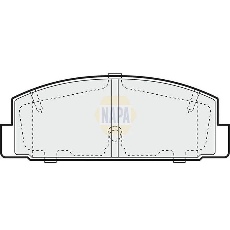 NAPA Rear Brake Pad Set NBP1278