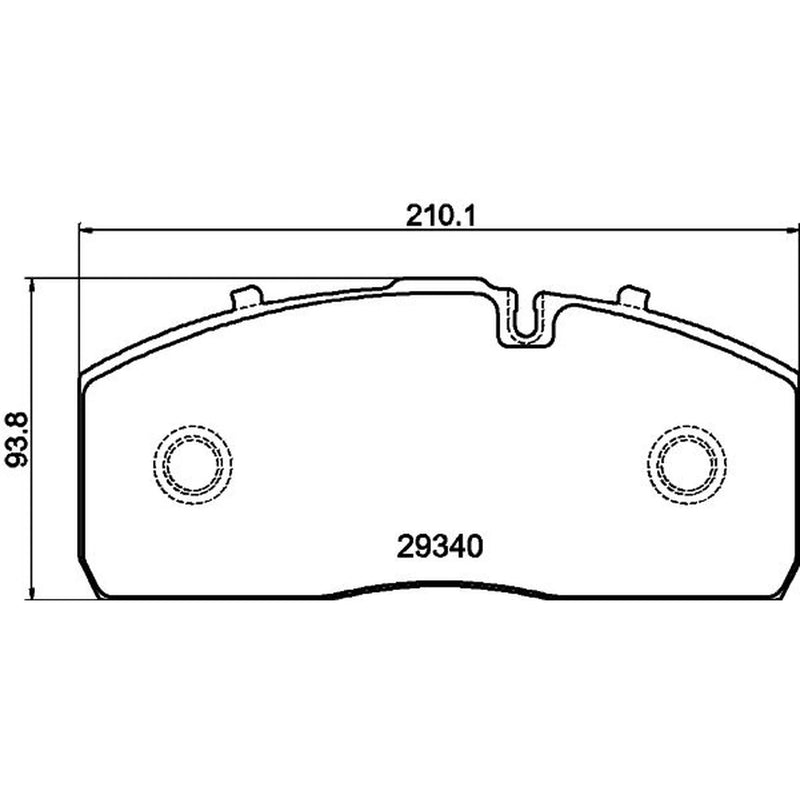 DON Brake Pad Set CVP135K