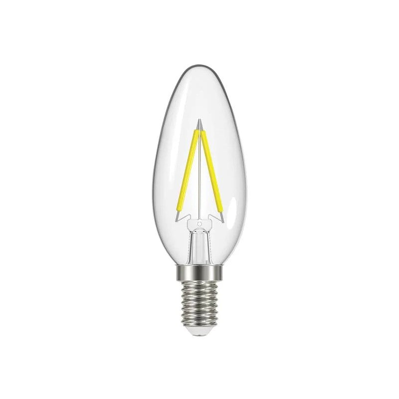 Energizer® LED SES (E14) Candle Filament Non-Dimmable Bulb, Warm White 470 lm 4W
