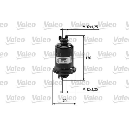 Valeo Fuel Filter Element 587222