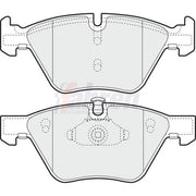 Fahren Front Brake Pad Set FBP3081