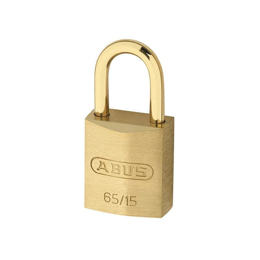 ABUS Mechanical 65MB/15mm Solid Brass Padlock Keyed Alike 151 - 10009326-01