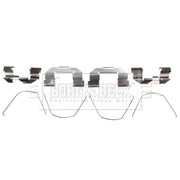 Borg & Beck Brake Pad Accessory Fitting Kit Front BBK1368
