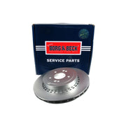 Borg & Beck 2 x Vented Rear Brake Discs BBD6249S