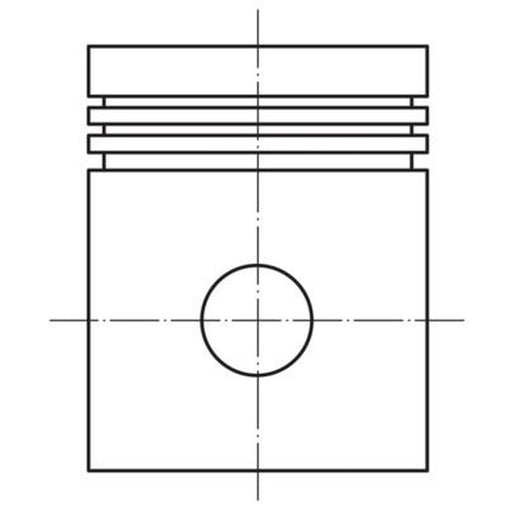 Mahle Piston Cylinder Bore = 89mm 081 93 00