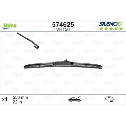 Valeo Single Wiper Blades 574625 Automotive Part Valeo  - Town Parts