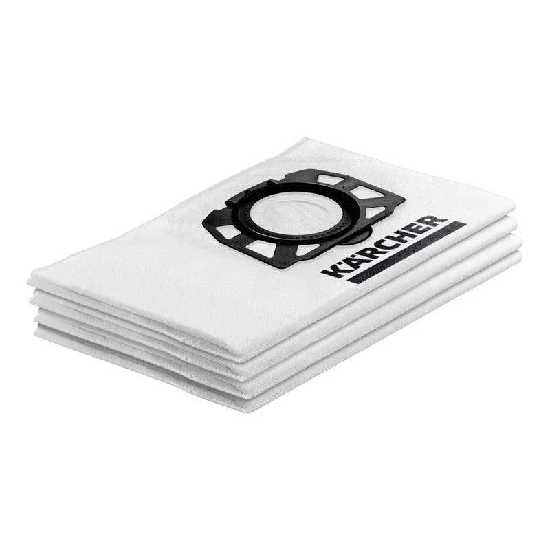 Karcher KFI 357 Fleece Filter Bags (Pack 4) - 2.863-314.0
