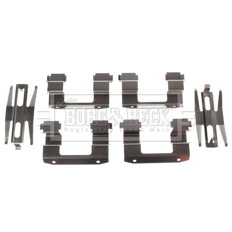 Borg & Beck Brake Pad Accessory Fitting Kit Front BBK1434