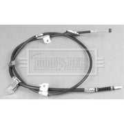 Borg & Beck Handbrake Cable Right Rear BKB3039