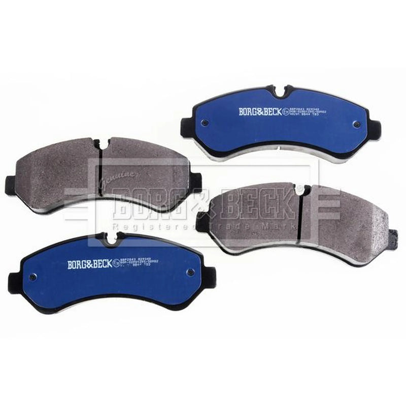 Borg & Beck 4 x Rear Brake Pad Set BBP2843