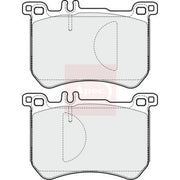 Apec Front Brake Pad Set PAD1938