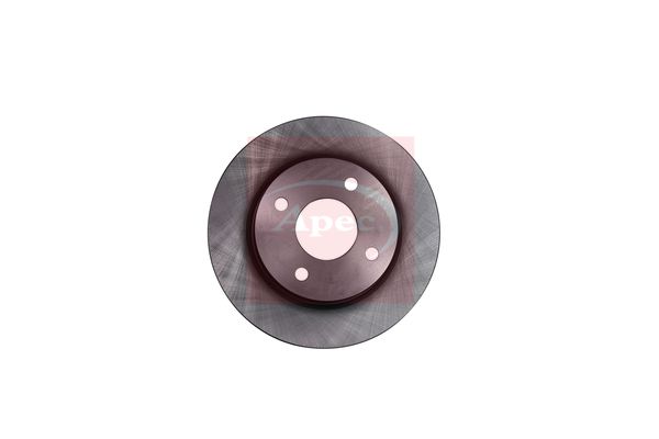 Apec 2 x Brake Disc Set Solid