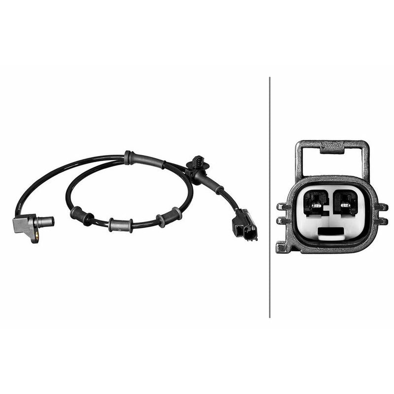 Hella ABS Wheel Speed Sensor Front 6PU 358 218-911