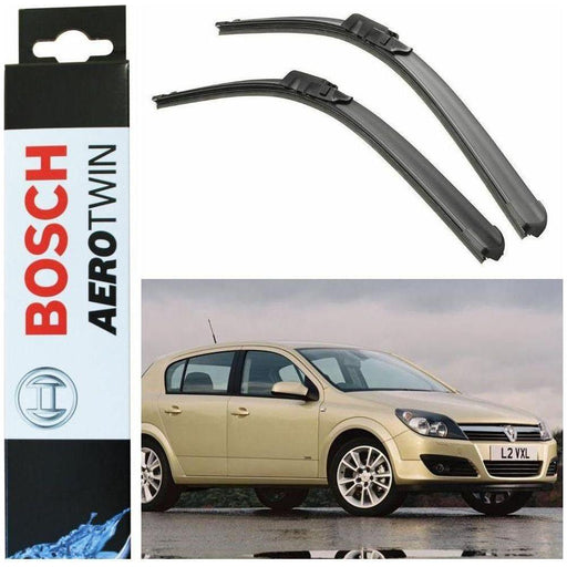 Bosch Aerotwin Front Wiper Blades Set Vauxhall Astra 03.04-03.10 A932S Bosch  - Town Parts