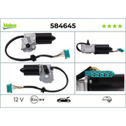 Valeo Front/Rear Wiper Motor Front 584645
