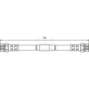 Apec Brake Hydraulic Hose Line HOS3758