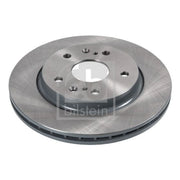 Febi 2 x Internally Vented Front Brake Discs 108469