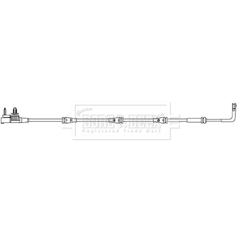 Borg & Beck Brake Pad Wear Sensor Front BWL3224