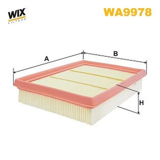 WIX Engine Air Filter WA9978