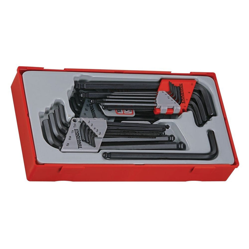 Teng Tools Ball Point Hex & TX Key Set TT1 28 Pieces