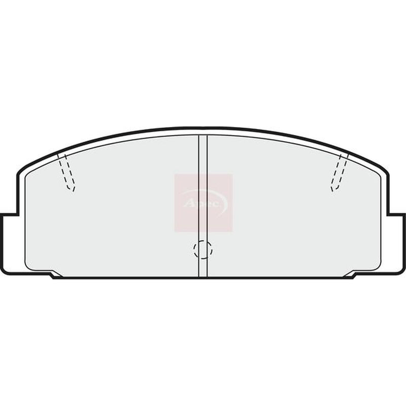 Apec Rear Brake Pad Set PAD447