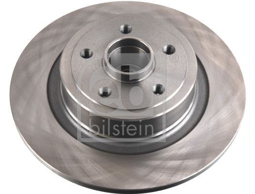 Febi 2 x Brake Disc Set Solid Rear