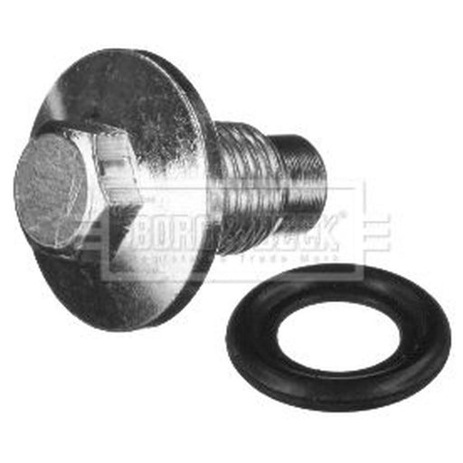 Borg & Beck Oil Sump Screw Plug Steel BPL104S