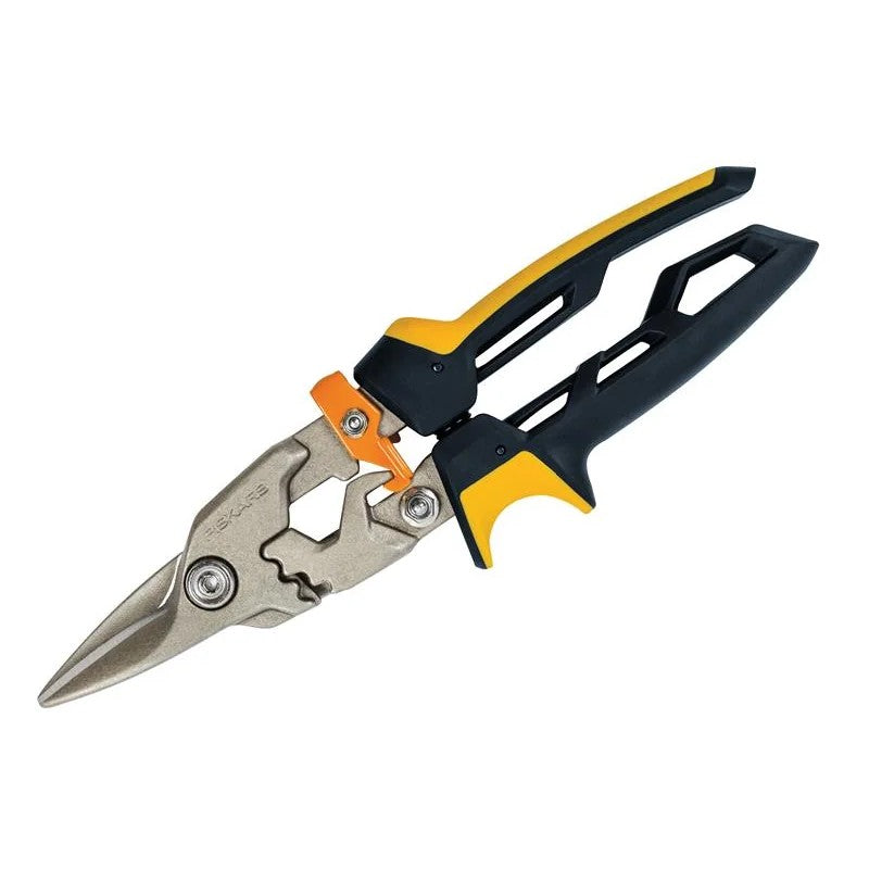 Fiskars PowerGear™ Aviation Snips Straight Cut 250mm (10in) - 1027207
