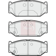 Apec Front Brake Pad Set PAD1823