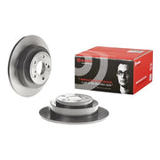 Brembo 2 x Solid Rear Brake Discs 08.6897.11