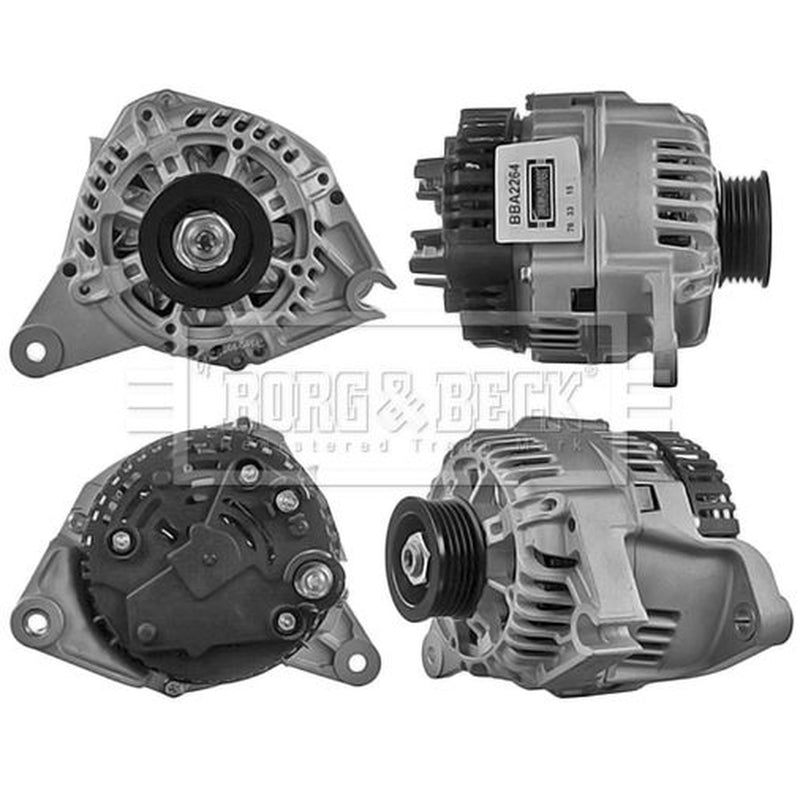 Borg & Beck Car Alternator 12V Right Front BBA2264
