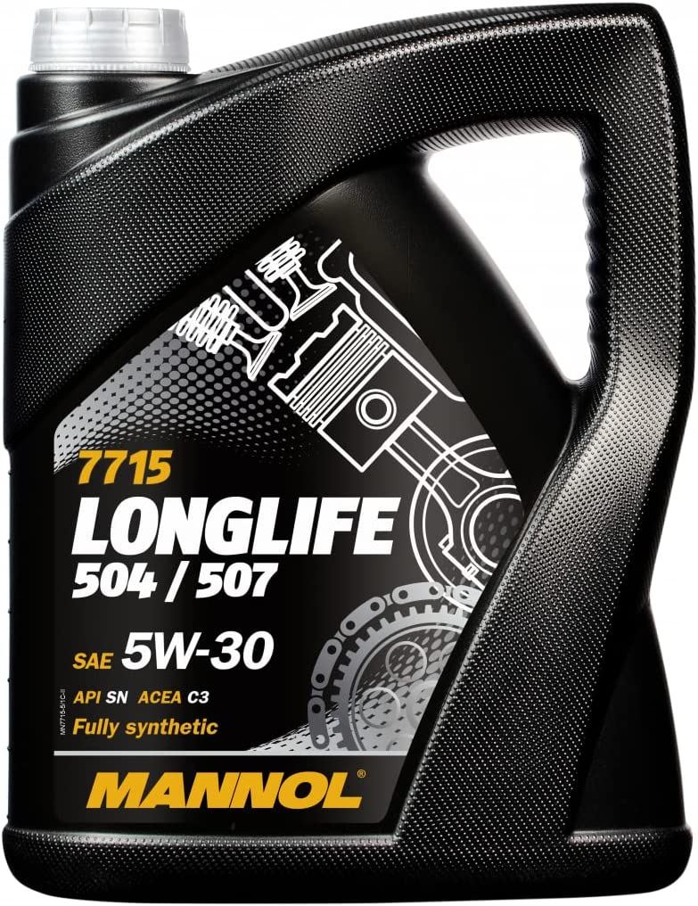 Mannol 5W-30 C3 vw 504 00 / 507 00 Fully Synthetic Engine Oil Longlife 5L 3