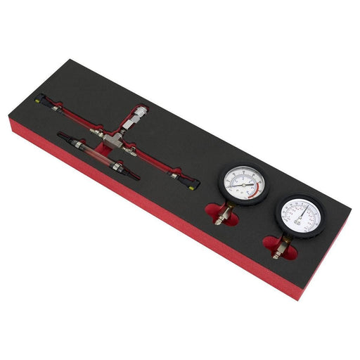 Sealey Fuel Pressure Gauge Set VS550 Sealey  - Town Parts