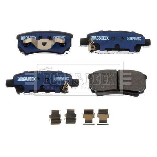 Borg & Beck 4 x Rear Brake Pad Set BBP2003