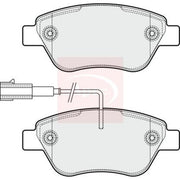 Apec Front Brake Pad Set PAD2001