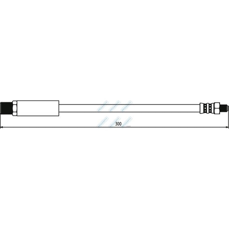Apec Brake Hydraulic Hose Line Front BHO4053