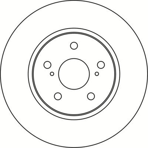 Abtex 2 x Vented Front Brake Discs BD2200V