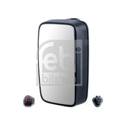 Febi Driver Cab Exterior Mirror Wide 120mm Thick 107945