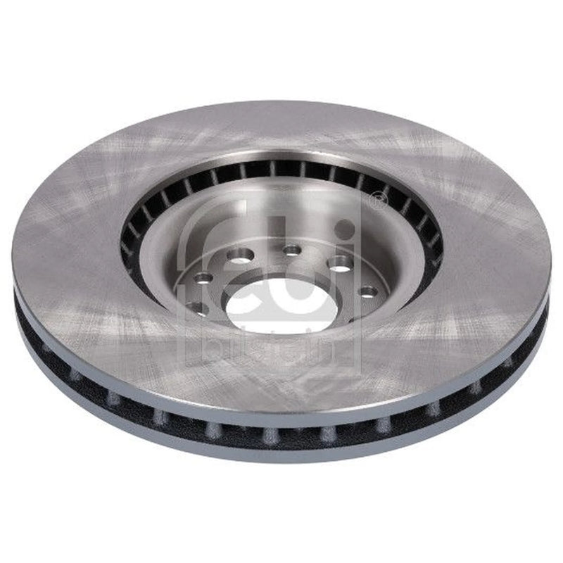 Febi 2 x Internally Vented Front Brake Discs 186033