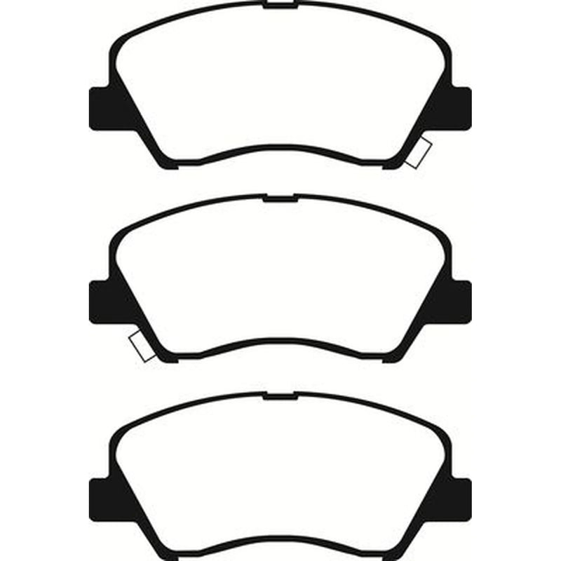 Abtex Front Brake Pad Set PLU2346