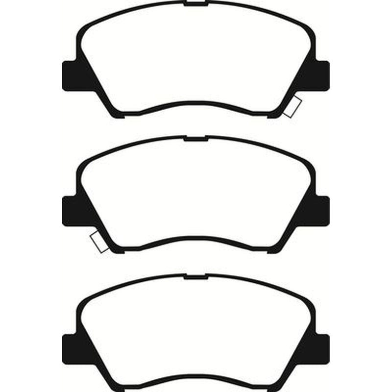 Abtex Front Brake Pad Set PLU2346