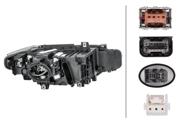 Hella 1ZS 354 983-211 Headlight