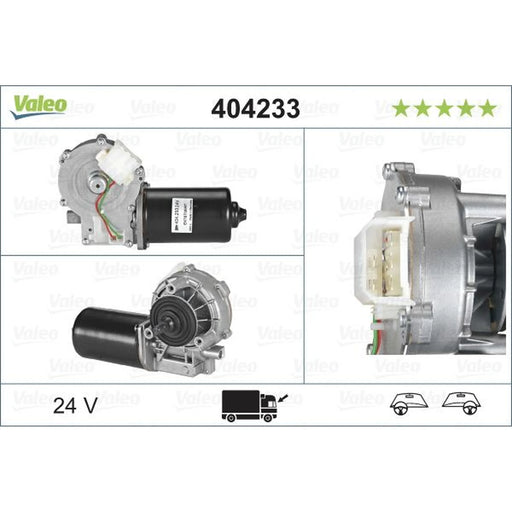 Valeo Front/Rear Wiper Motor Front 404233